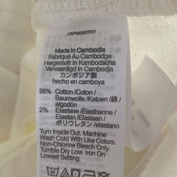 Madewell The Curvy Emmett Wide-Leg Jeans in Tile White: Welt Pocket Edition Whit - Picture 12 of 12